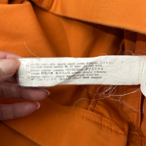 Zara Women Burnt Orange Flare Pants Sz L 
37 - Picture 7 of 8